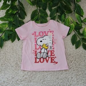 Baby Girl Snoopy & Woodstock Shirt (9-12 Months)